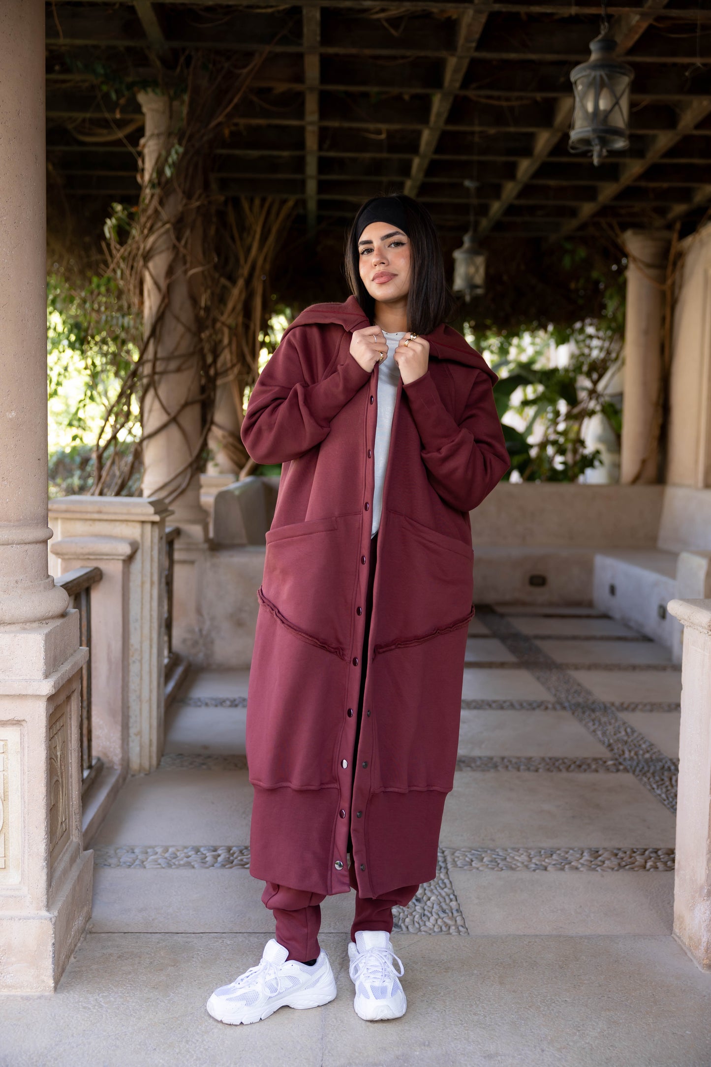 The Horizon Raw-Edge Tracksuit Set