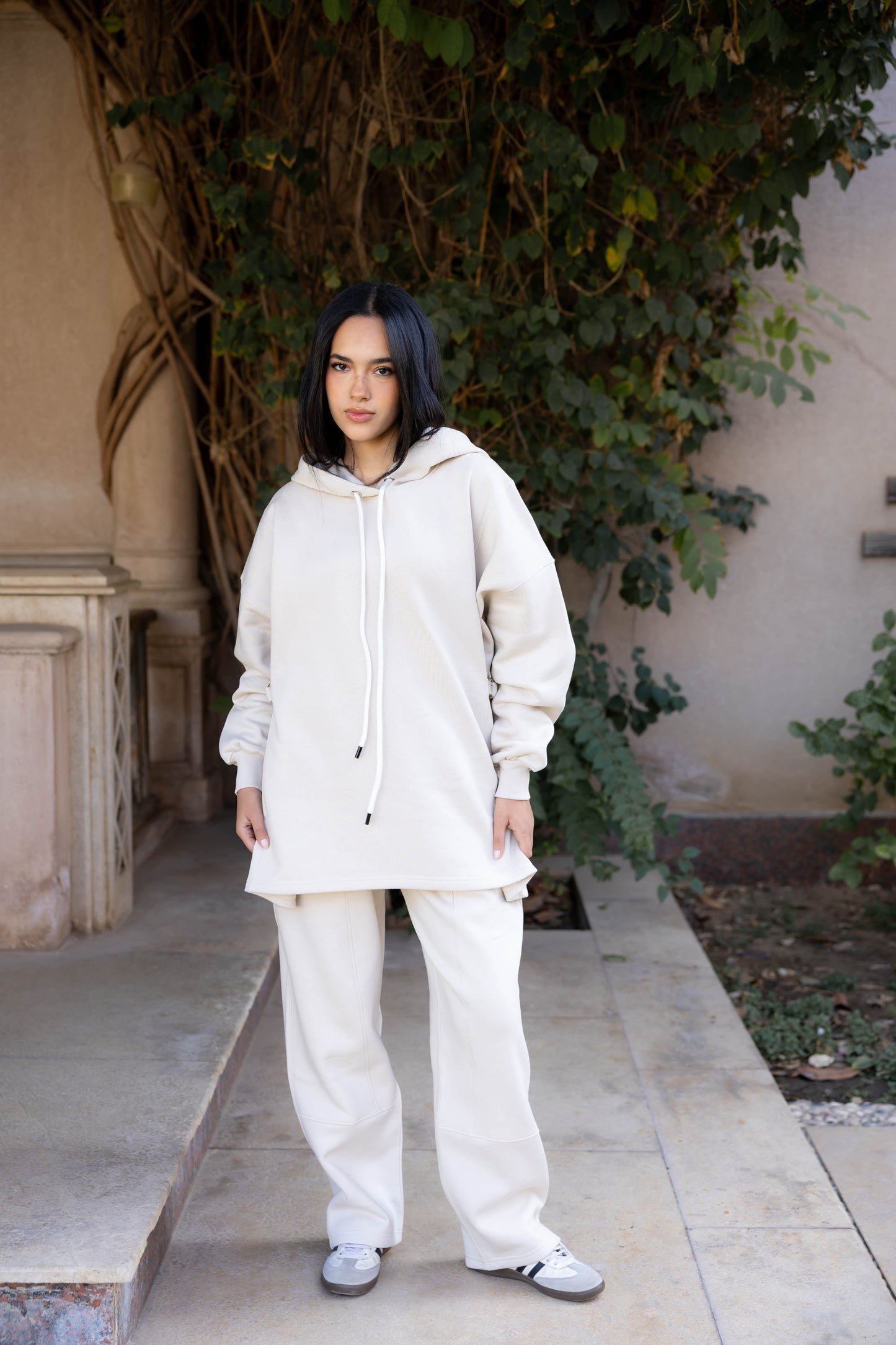 The Dynamic Side-Clasp Hoodie and Sweatpants Set
