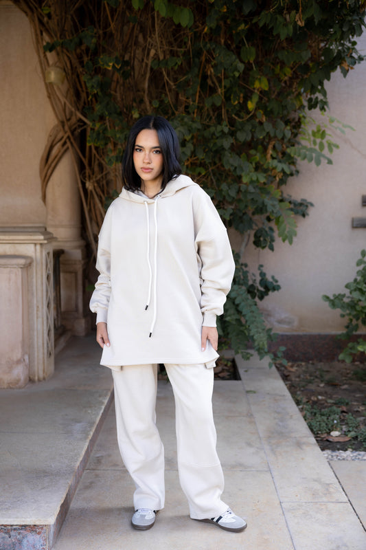 The Dynamic Side-Clasp Hoodie and Sweatpants Set