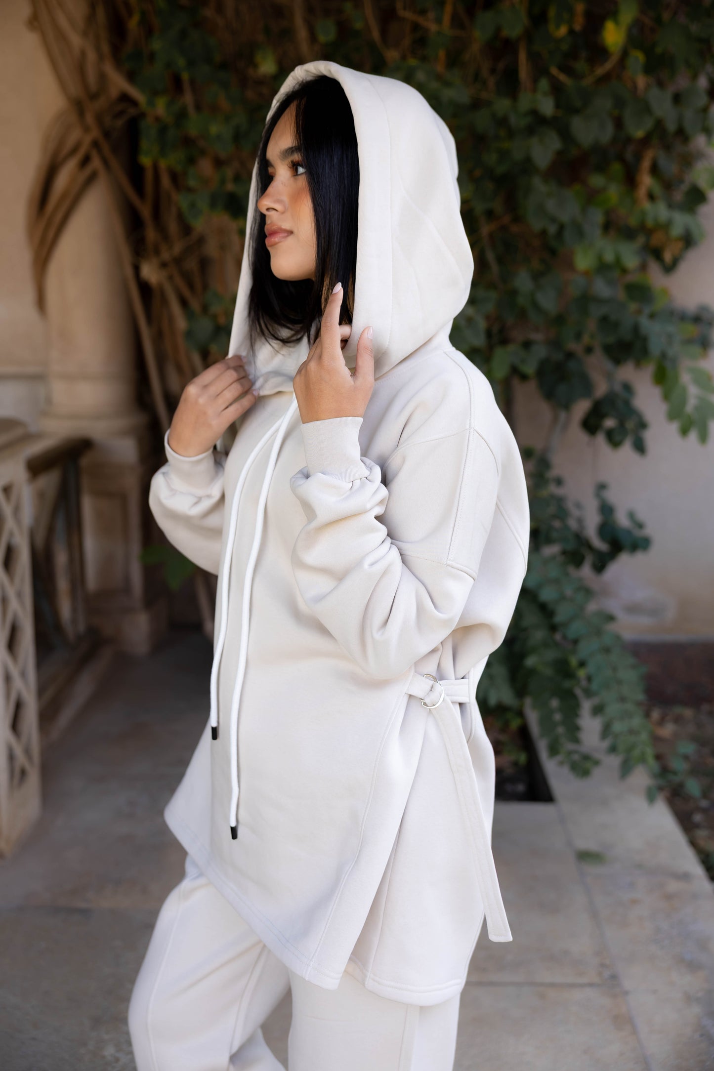 The Dynamic Side-Clasp Hoodie and Sweatpants Set