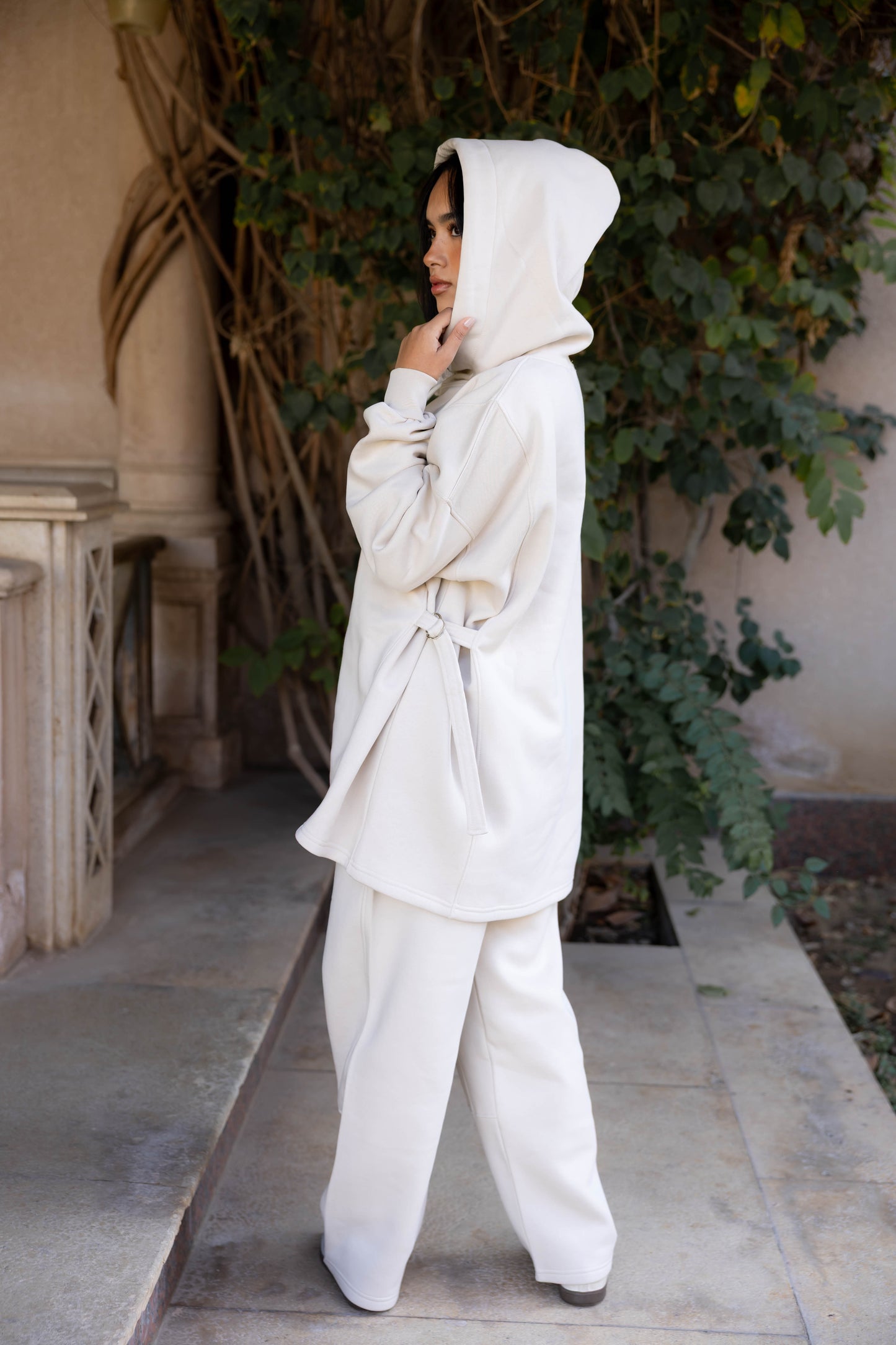The Dynamic Side-Clasp Hoodie and Sweatpants Set