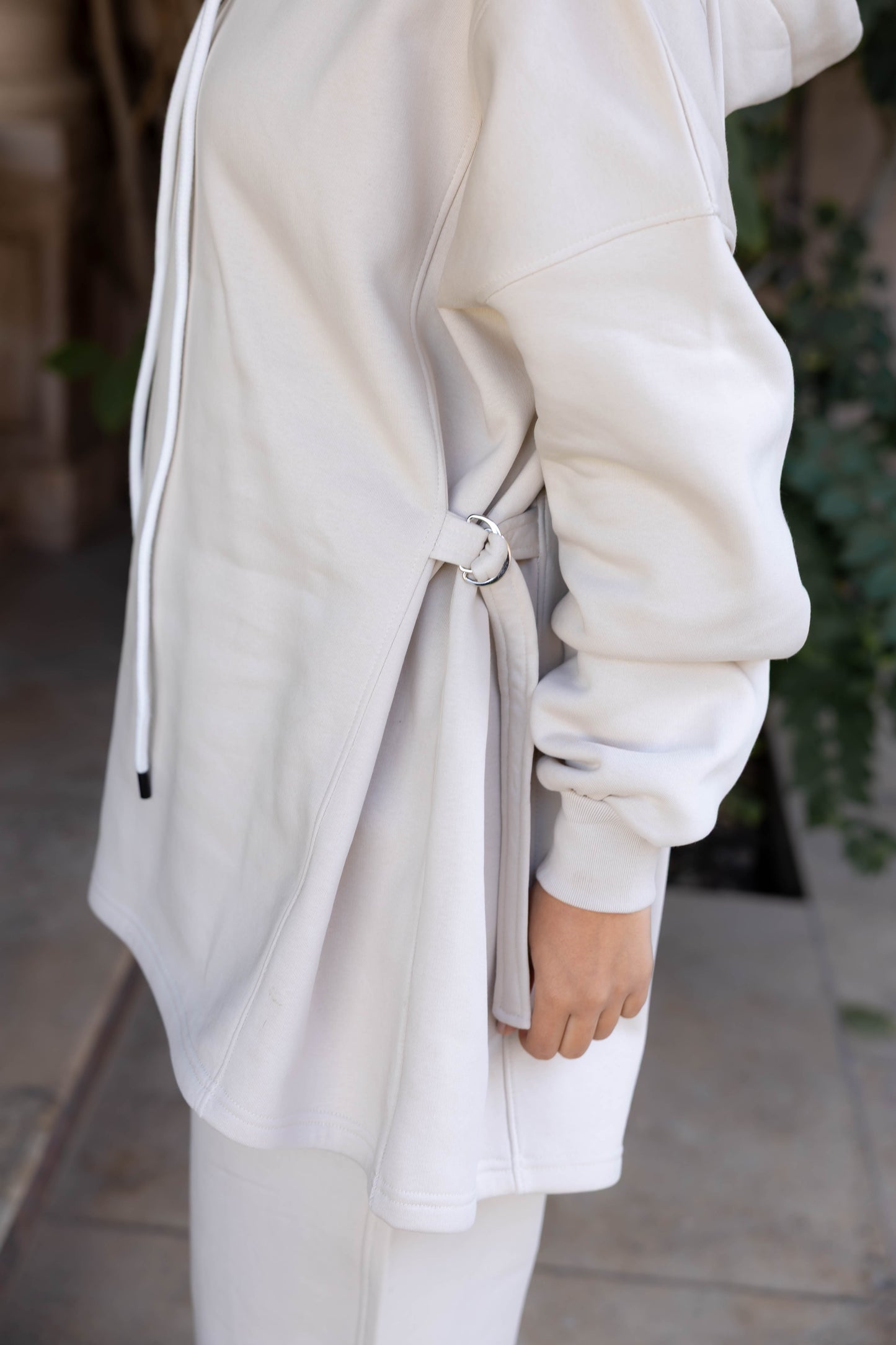 The Dynamic Side-Clasp Hoodie and Sweatpants Set