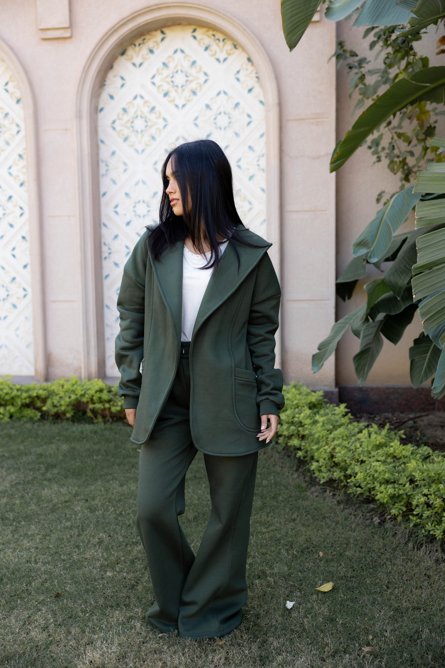 The Motion Blazer Shawl Collar Set