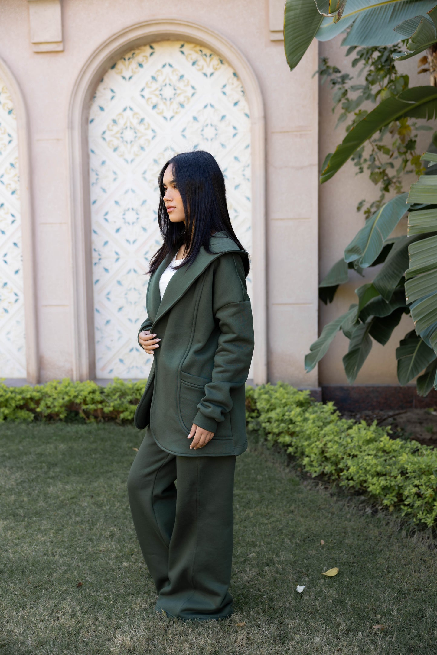 The Motion Blazer Shawl Collar Set